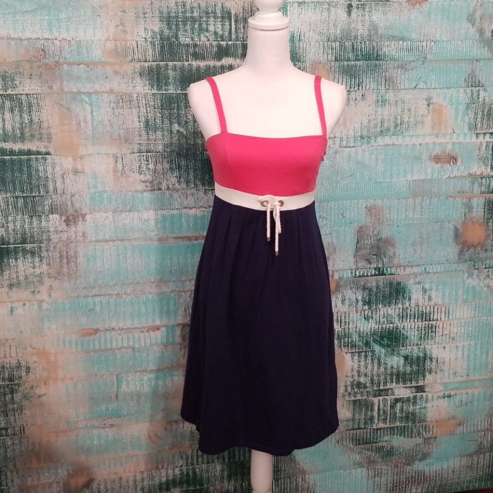 Lilly Pulitzer Color Block Cotton Sleeveless dress
